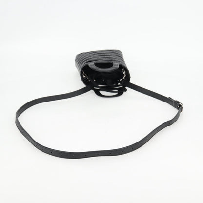 Balenciaga, Black, Leather, handbag