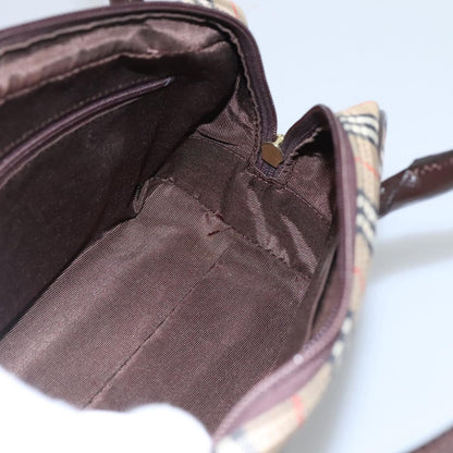 Burberry Nova Check, Beige, Canvas, handbag