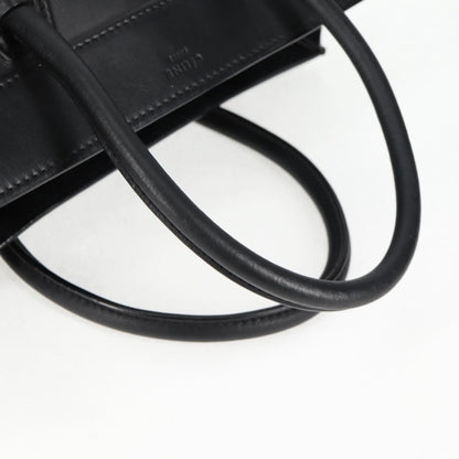 Céline Luggage Phantom, Black, Leather, tote