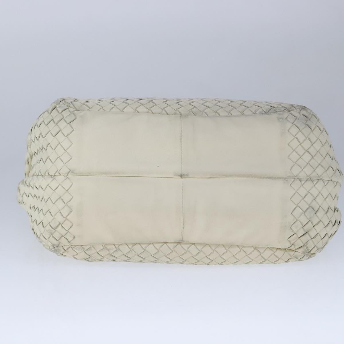 Bottega Veneta Campana, White, Leather, shoulder