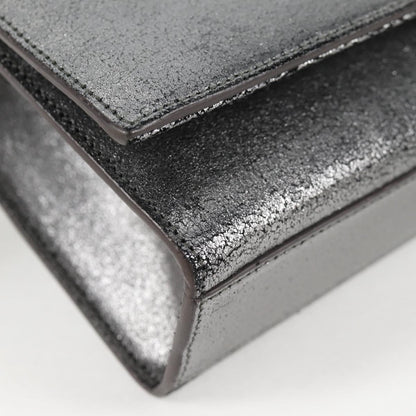 Saint Laurent Kate, Silver, Leather, shoulder