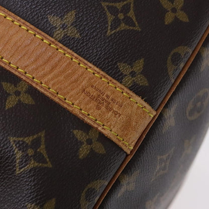 Louis Vuitton Keepall Bandoulière 60, Brown, Canvas, travel