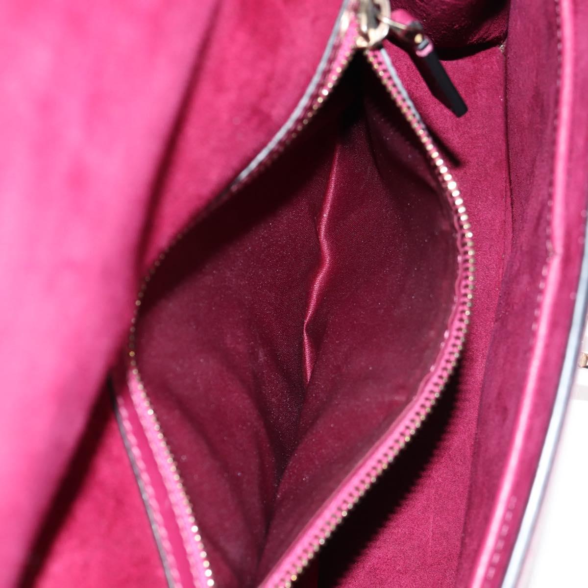 Valentino Garavani Demilune, Pink, Leather, shoulder