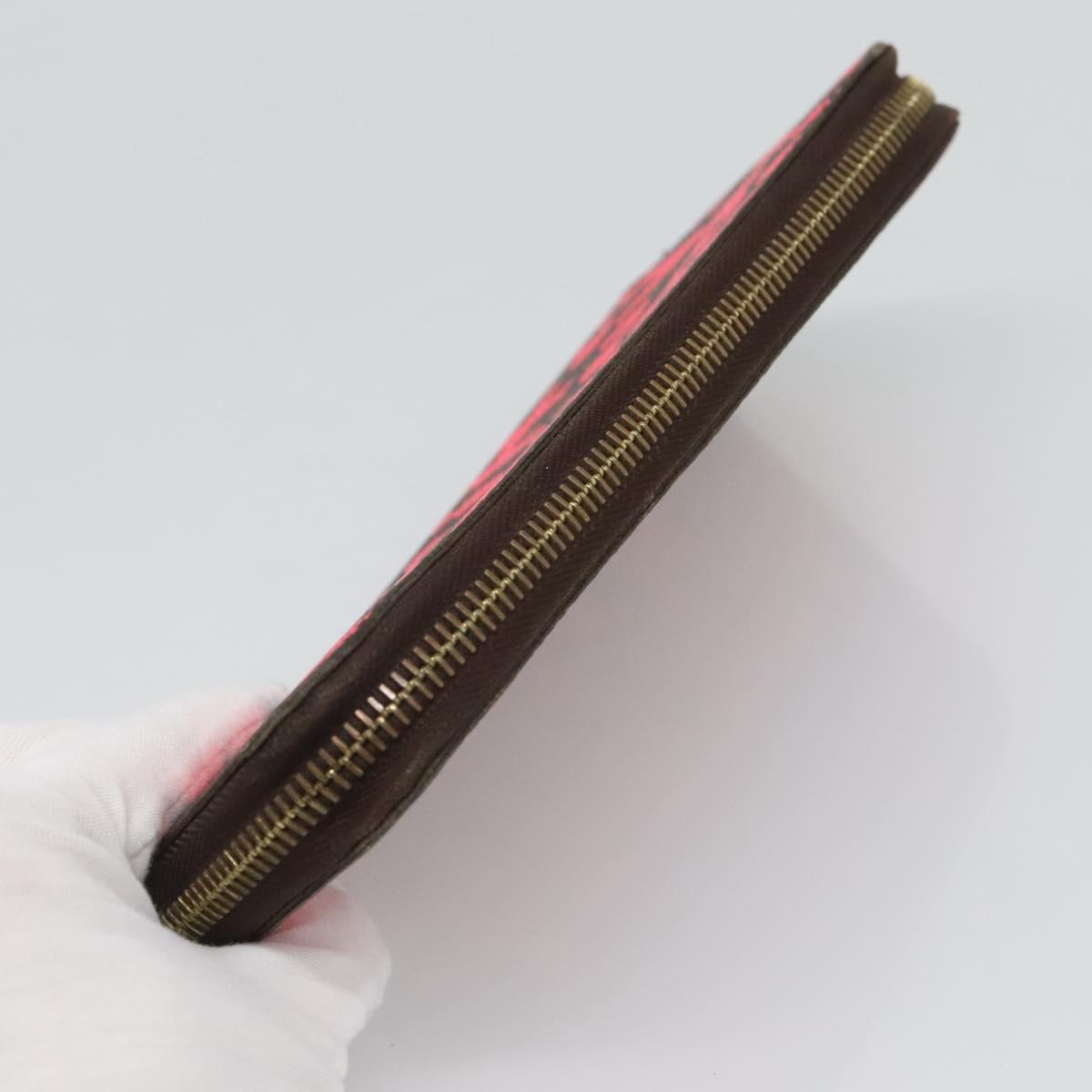 Louis Vuitton Zippy wallet, Pink, Canvas, wallet