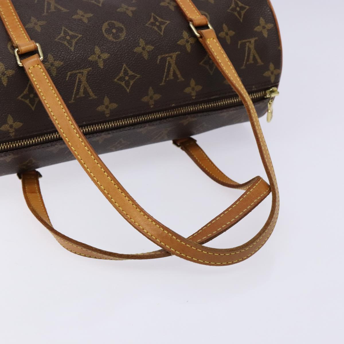 Louis Vuitton Papillon 30, Brown, Canvas, handbag