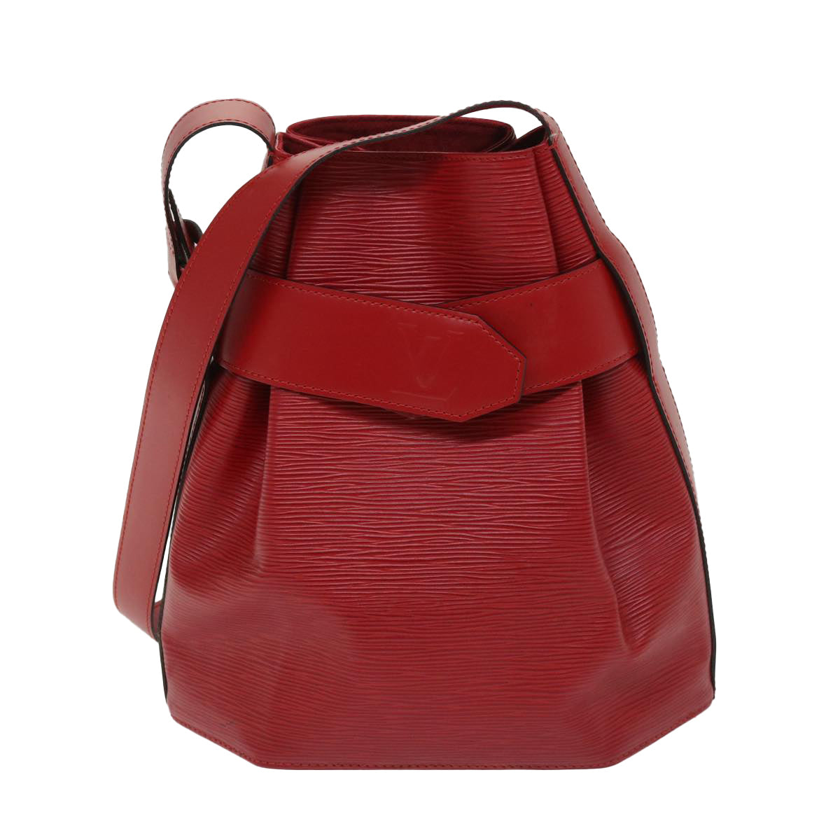 Louis Vuitton Sac d'épaule, Red, Leather, shoulder