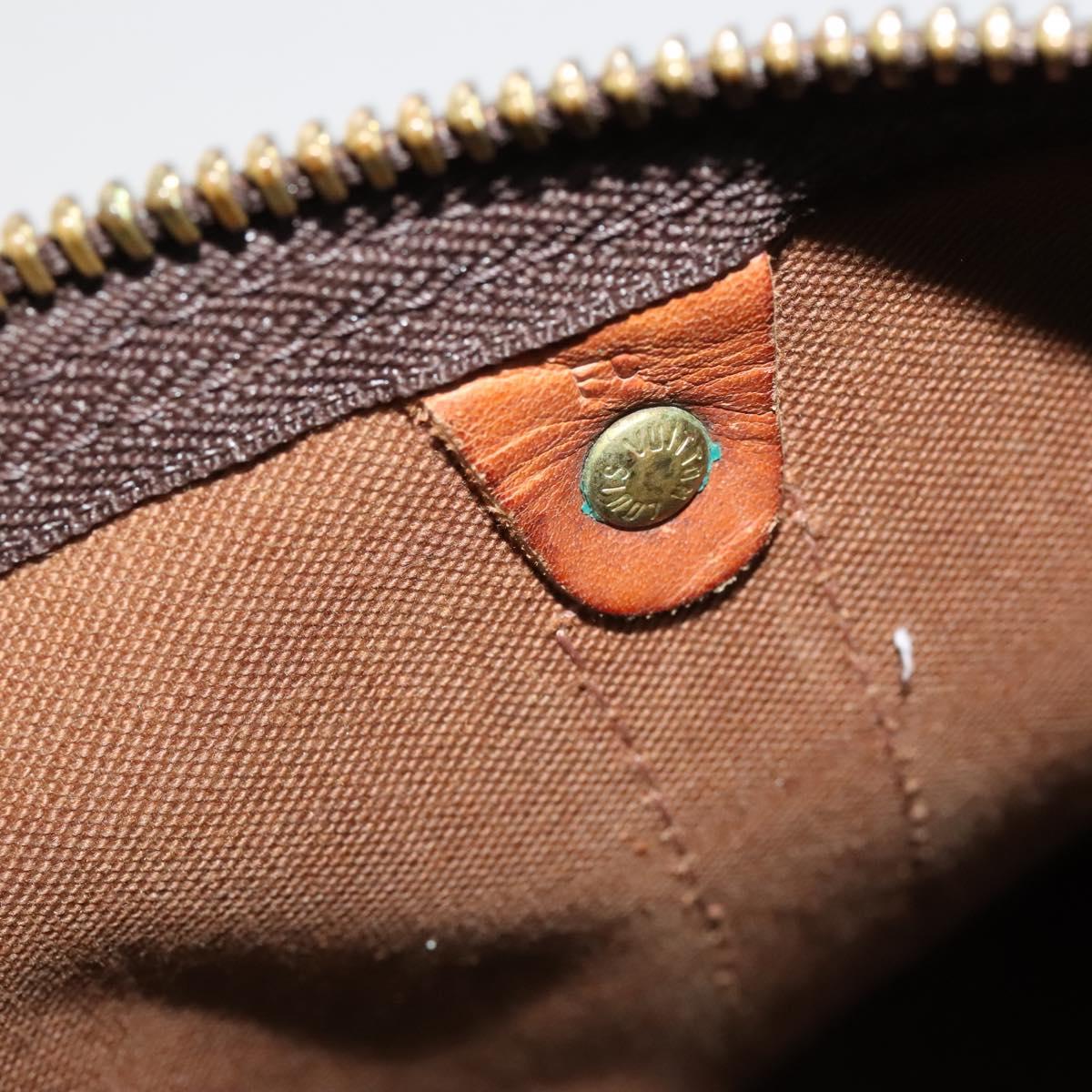 Louis Vuitton Keepall 55, Brown, Canvas, travel
