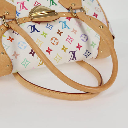 Louis Vuitton Beverly, White, Canvas, handbag