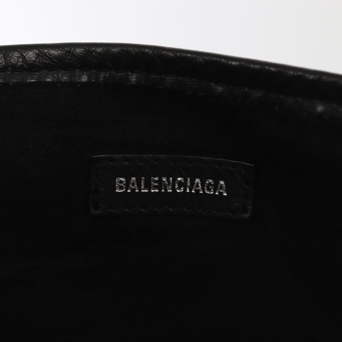 Balenciaga Navy Cabas, White, Canvas, tote