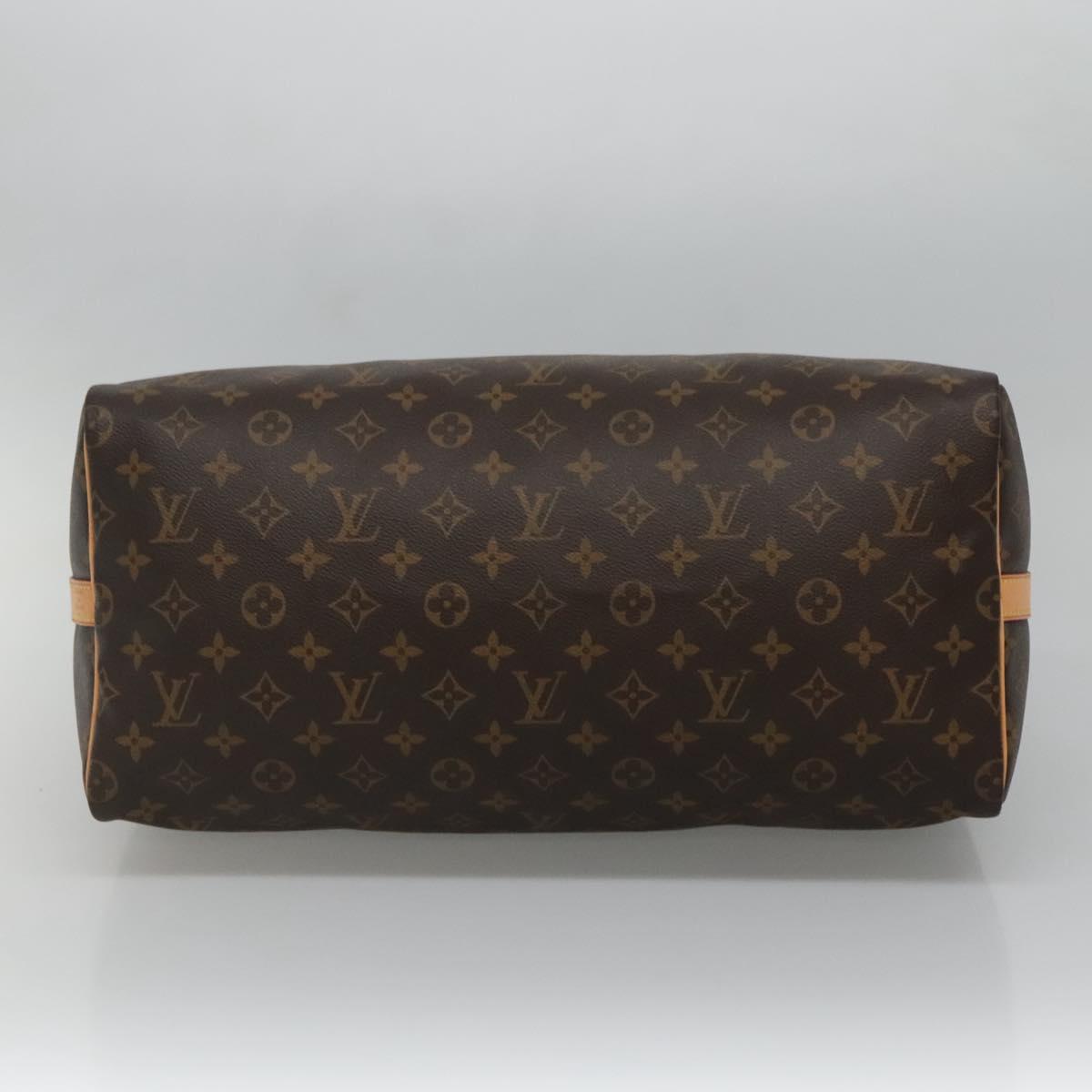 Louis Vuitton Speedy Bandoulière, Brown, "CANVAS, LEATHER", travel