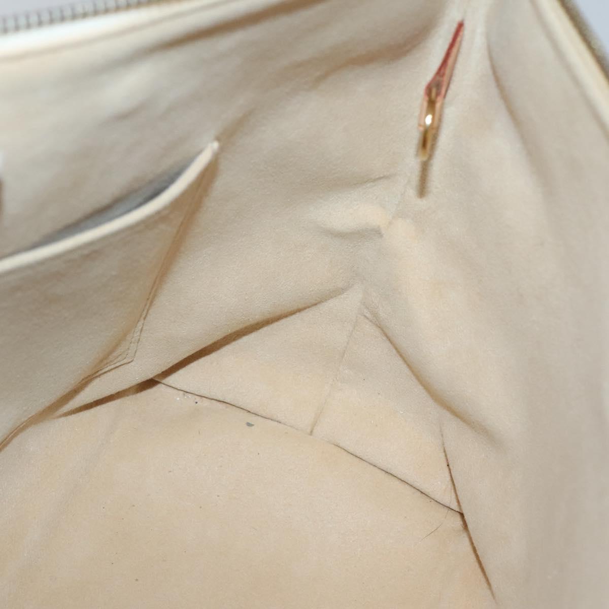 Louis Vuitton Saleya, White, Canvas, tote