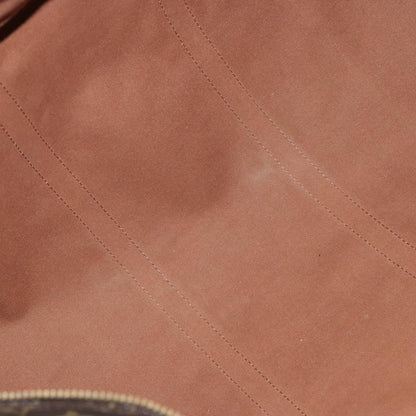 Louis Vuitton Keepall 55, Brown, Canvas, travel