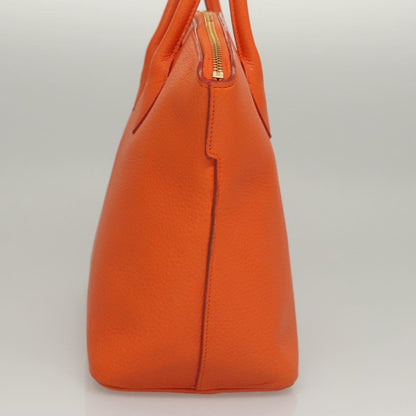 Louis Vuitton Lockit, Orange, Leather, handbag