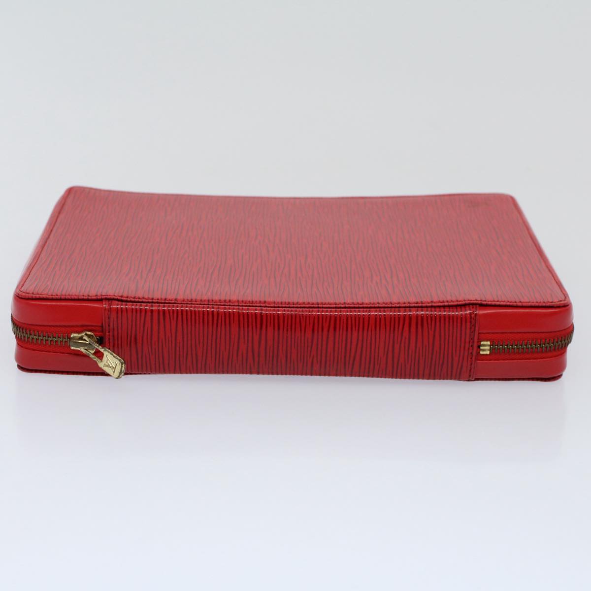 Louis Vuitton Agenda cover, Red, Leather, wallet