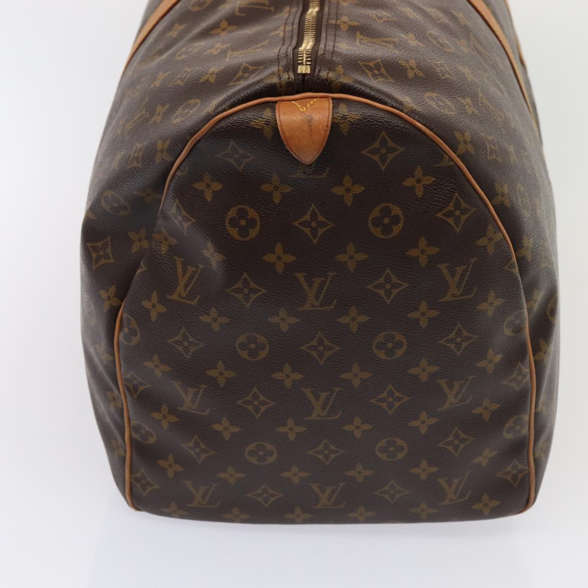 Louis Vuitton Keepall 60, Brown, Canvas, travel