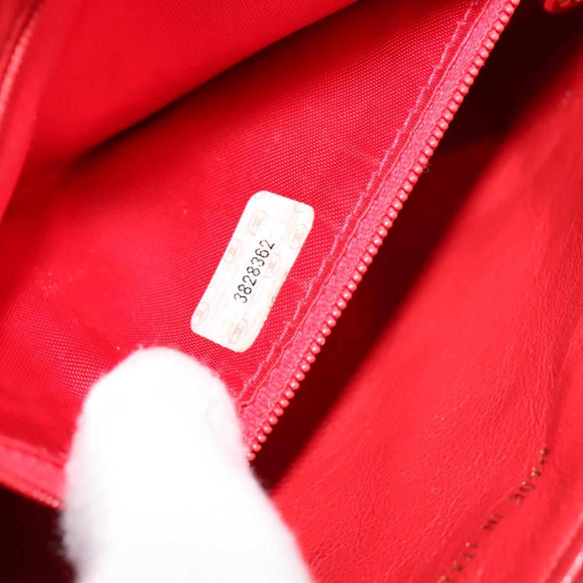 Chanel Bicolore, Red, Leather, shoulder