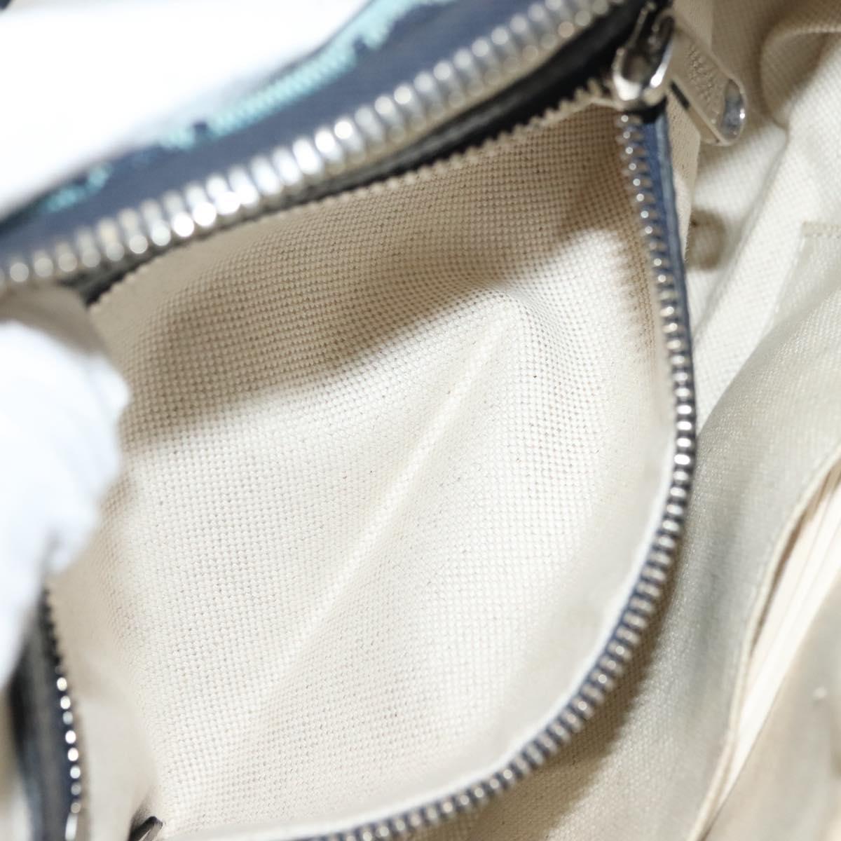 Gucci GG canvas, Blue, Canvas, shoulder