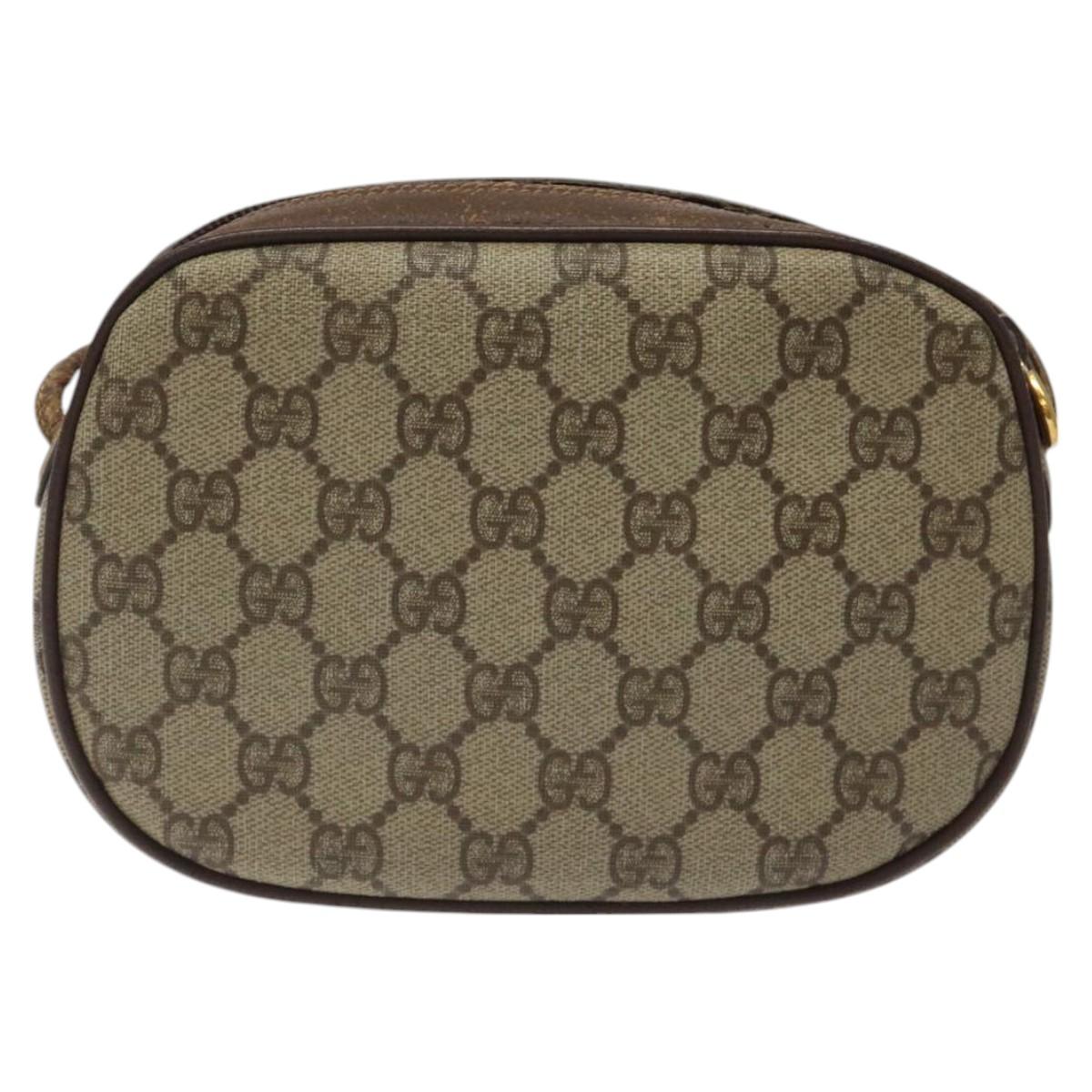 Gucci Ophidia, Beige, Canvas, shoulder