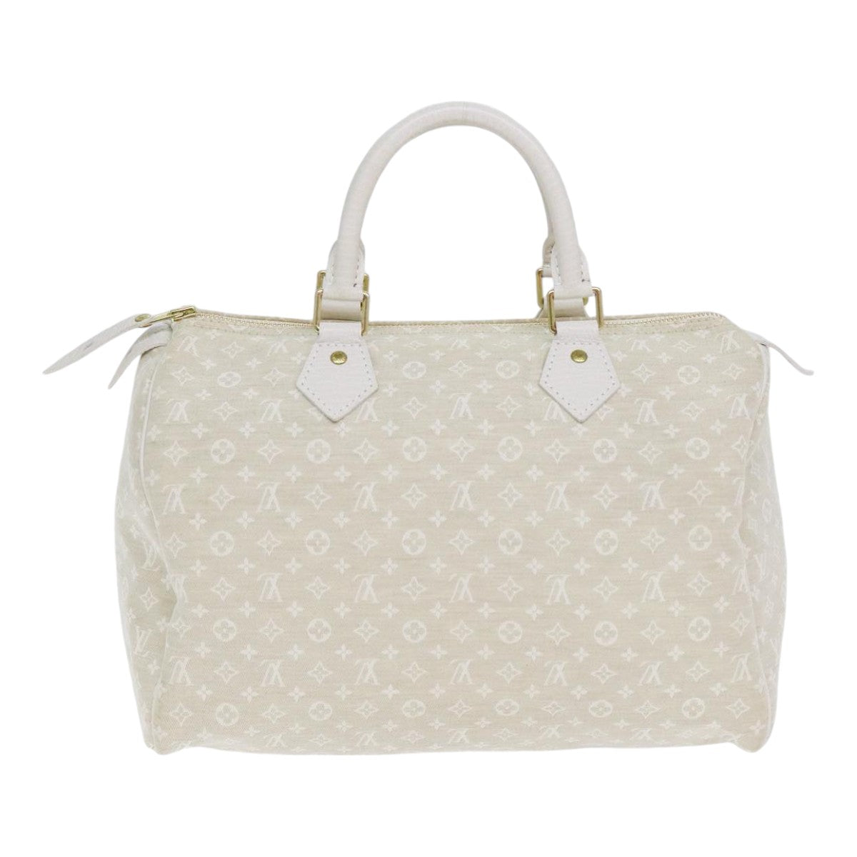 Louis Vuitton Speedy 30, Beige, Canvas, handbag