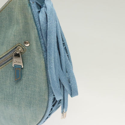 Dior Admit It, Blue, Canvas, shoulder