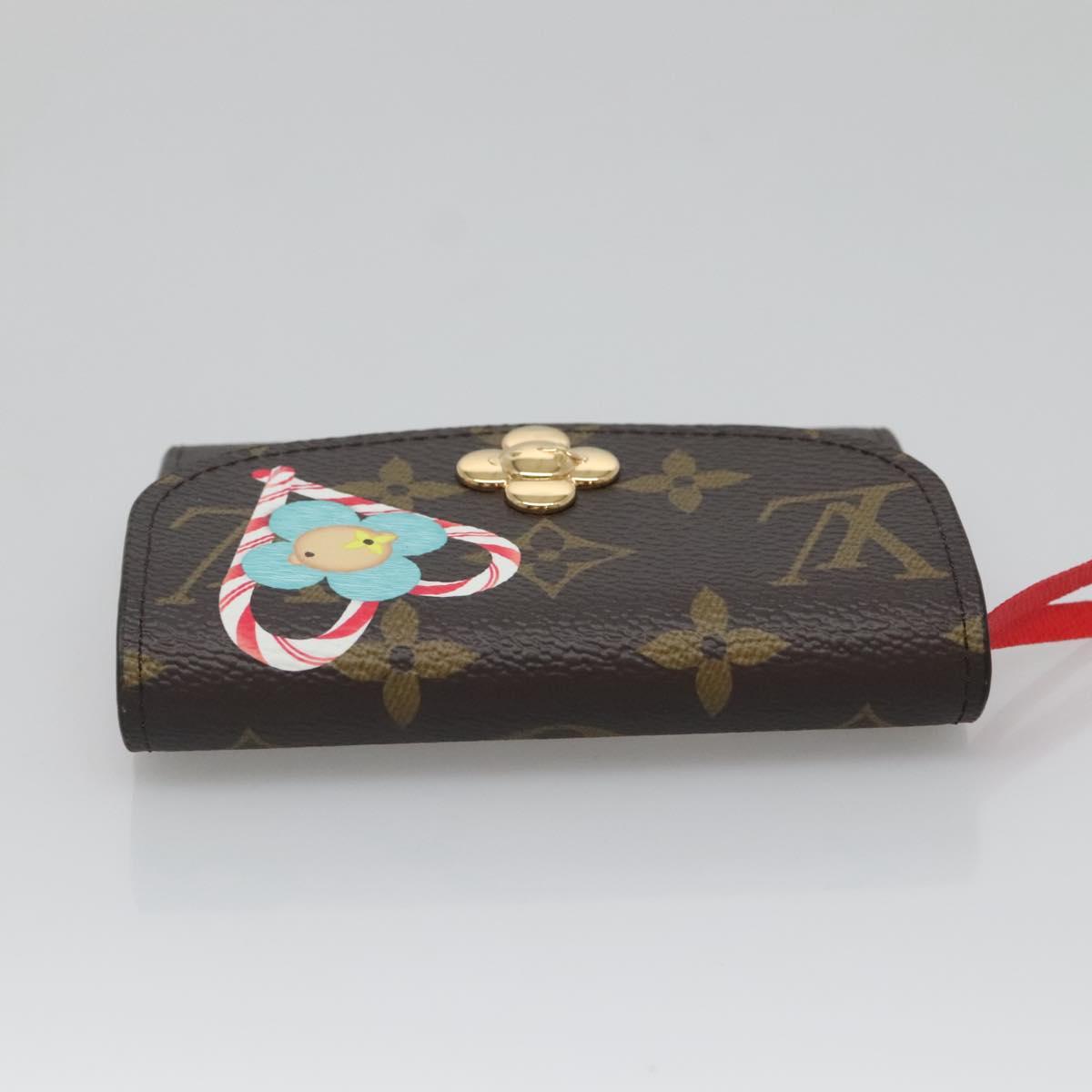 Louis Vuitton Rosalie, Brown, Canvas, wallet
