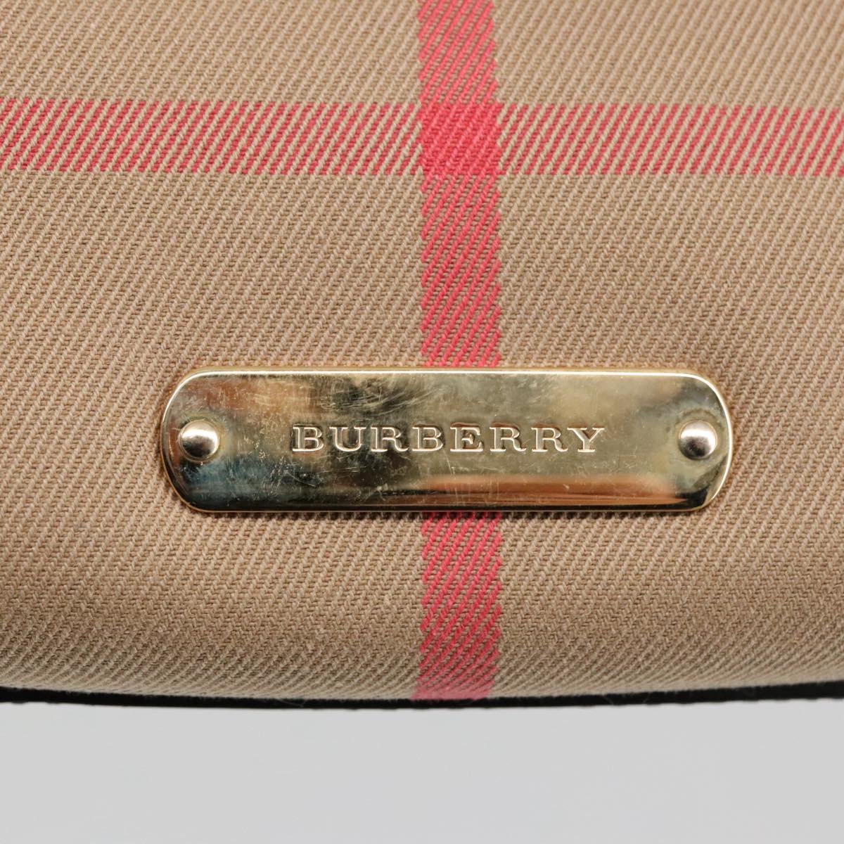 Burberry Nova Check, Beige, Canvas, handbag