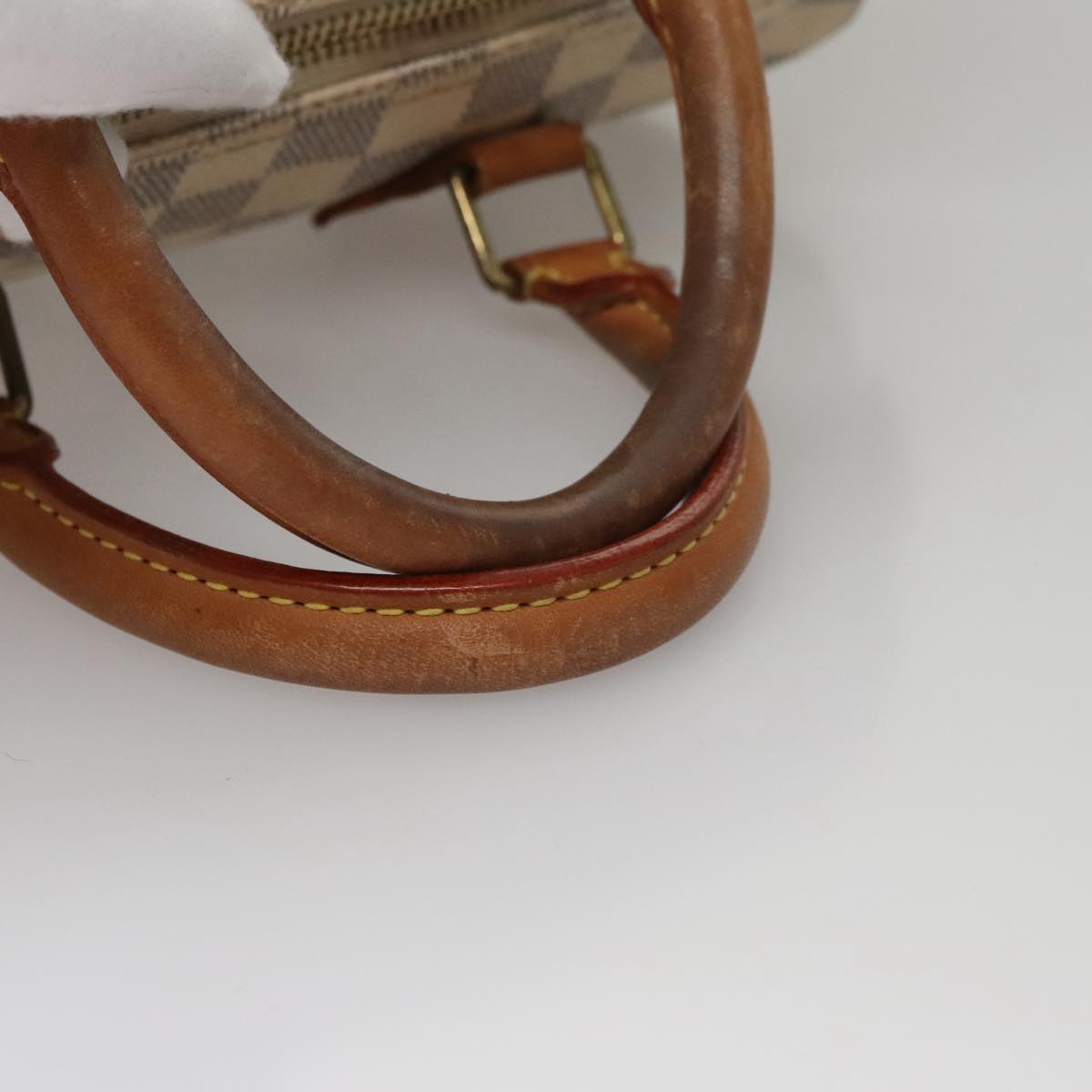 Louis Vuitton Speedy 25, White, Canvas, handbag