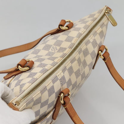 Louis Vuitton Totally, White, Canvas, tote