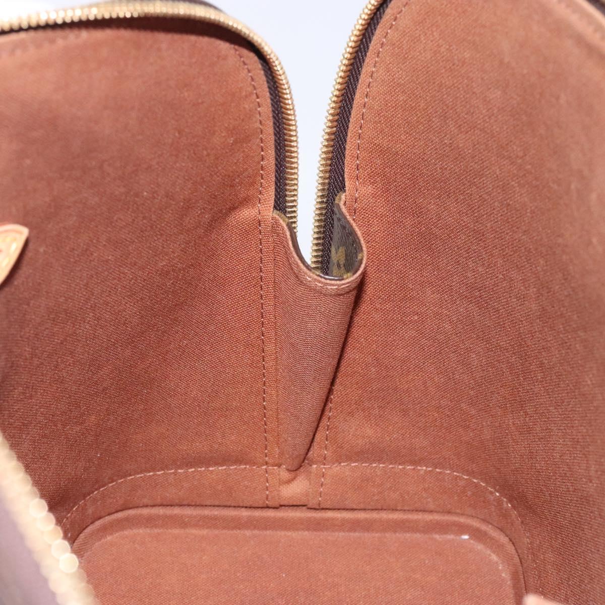 Louis Vuitton Alma, Brown, Canvas, handbag