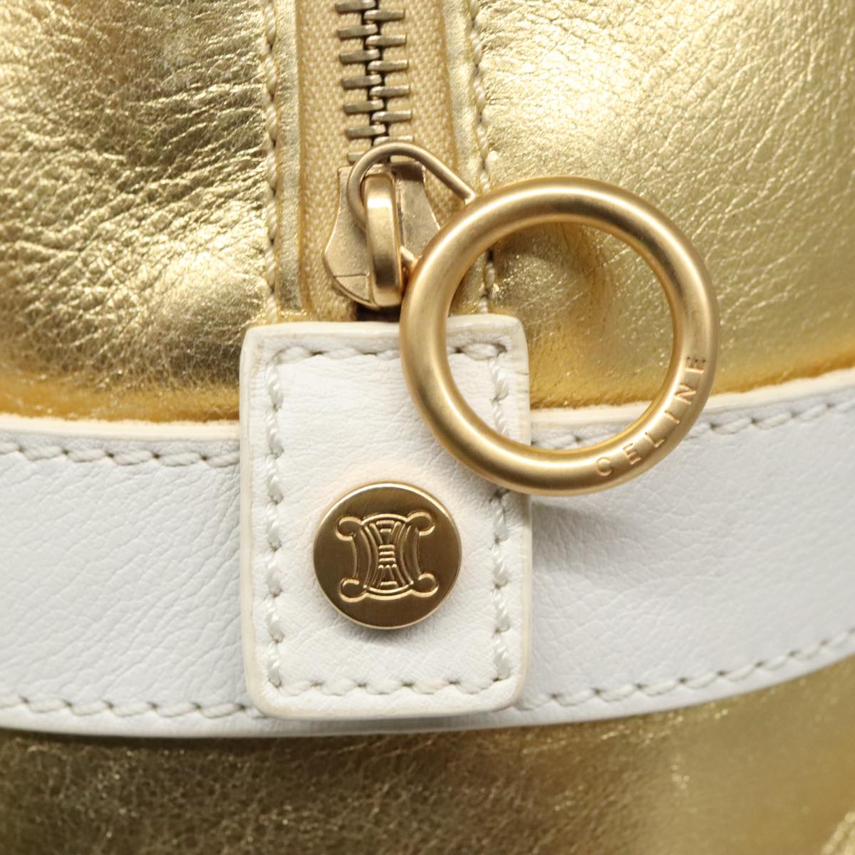 Céline, Gold, Leather, travel