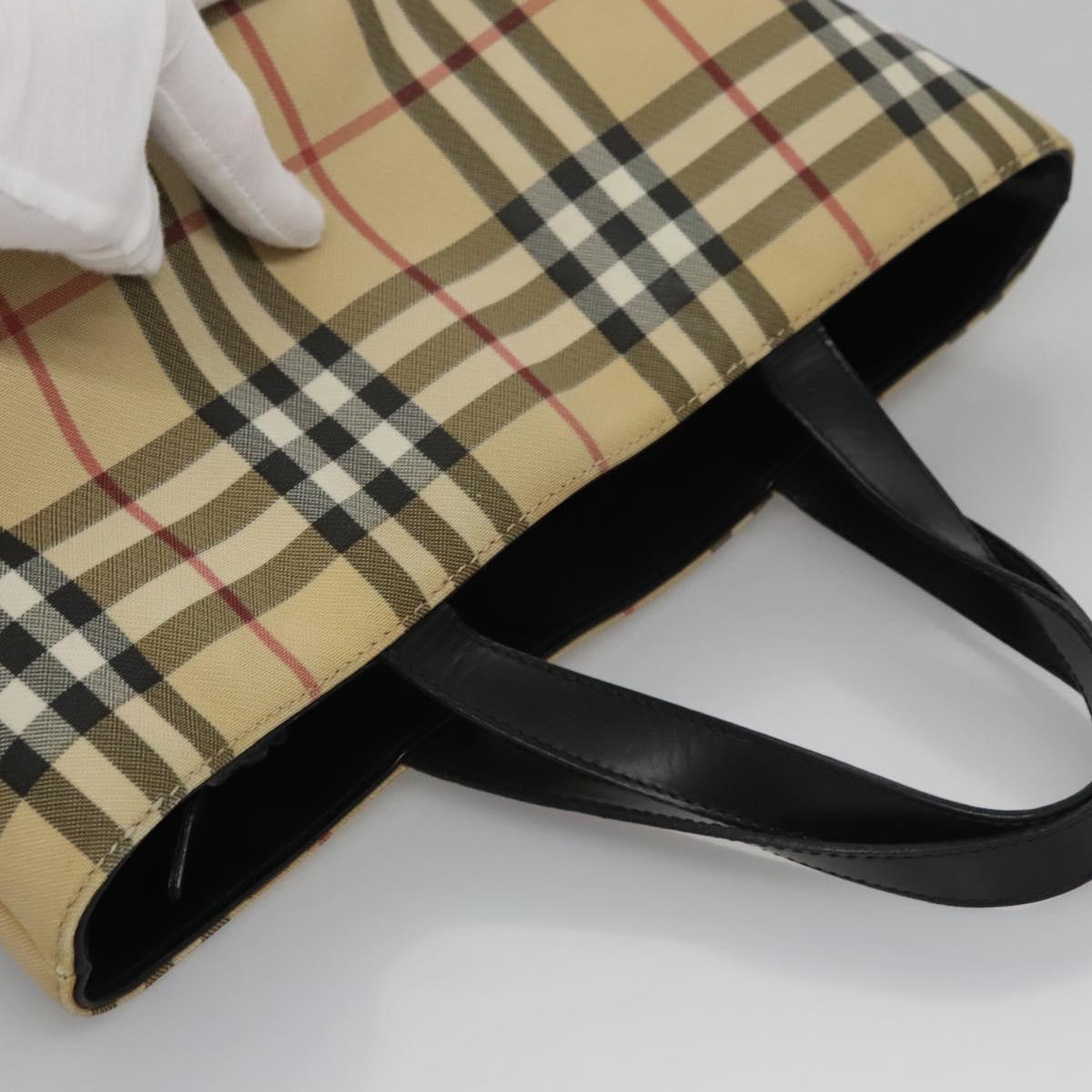 Burberry Nova Check, Beige, Canvas, tote