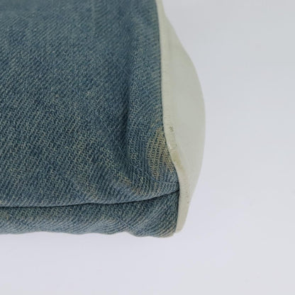 Chanel, Blue, Denim - Jeans, shoulder