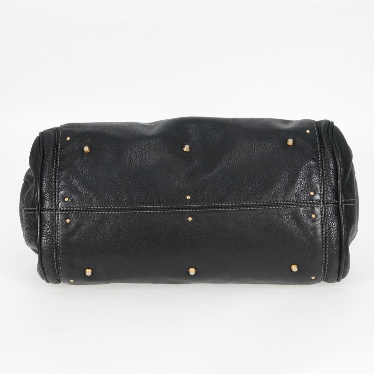 Chloé Paddington, Black, Leather, handbag