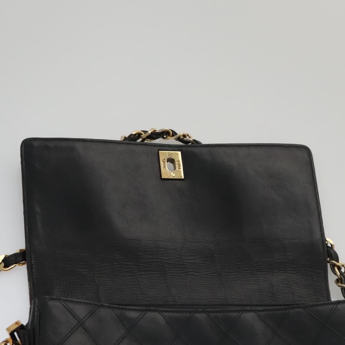 Chanel Flap bag, Black, Leather, shoulder