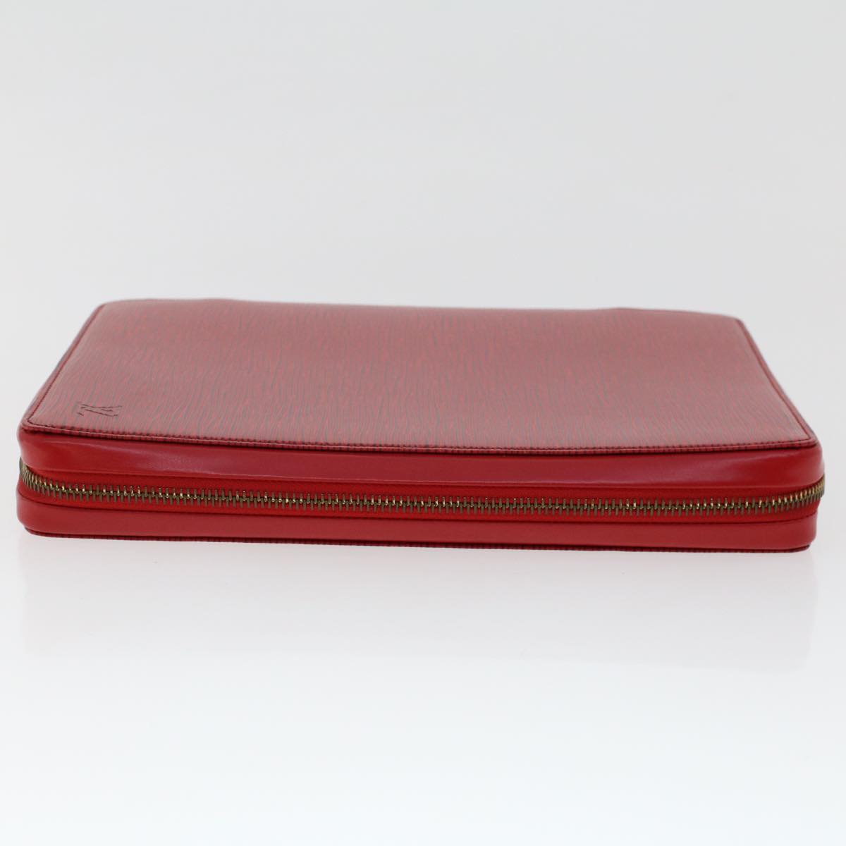 Louis Vuitton Pochette, Red, Leather, clutch