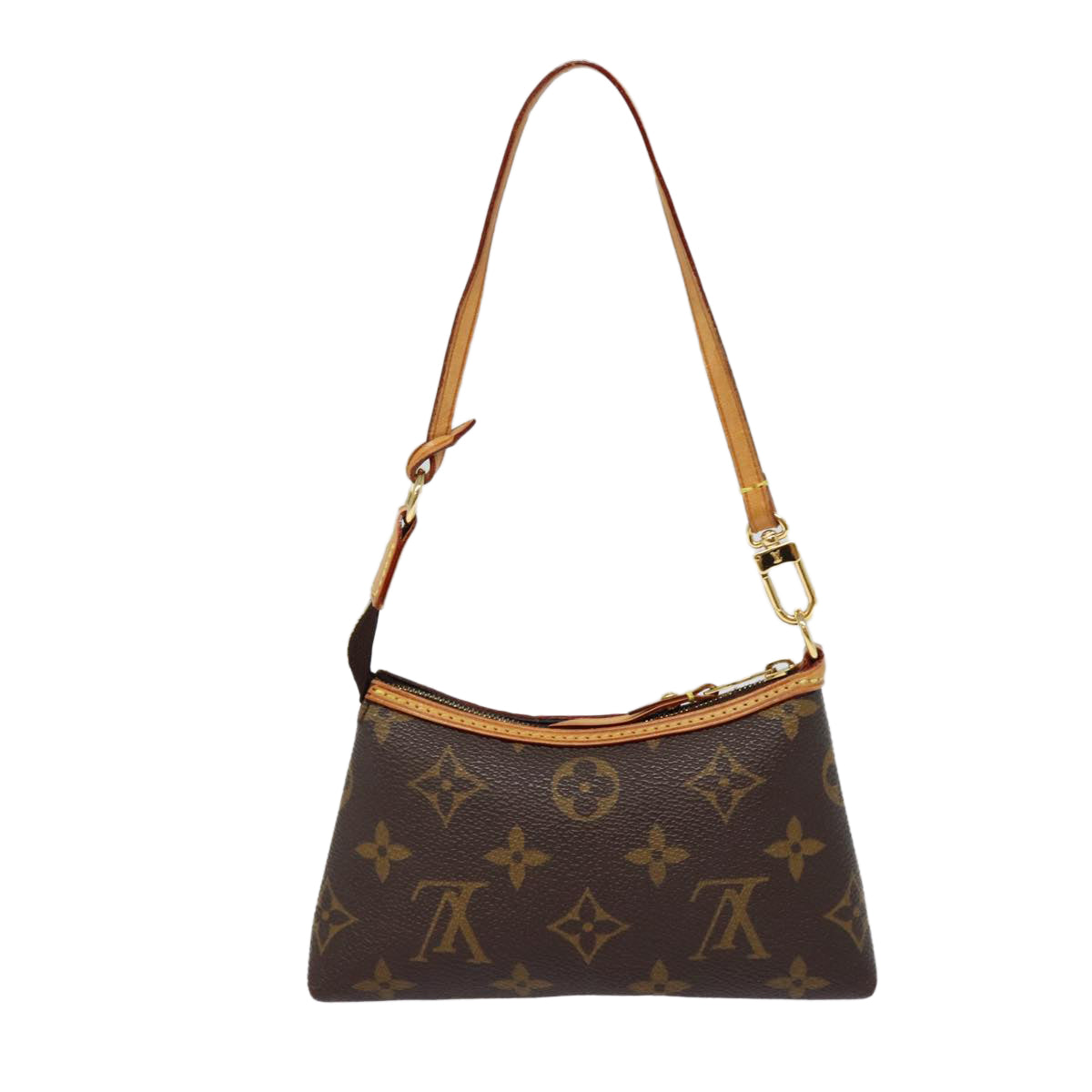 Louis Vuitton Delightful, Brown, Canvas, clutch