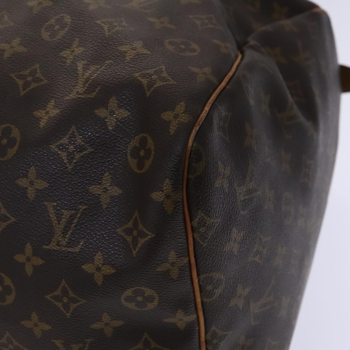 Louis Vuitton Keepall 60, Brown, Canvas, travel