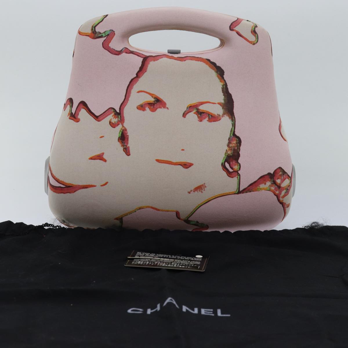 Chanel Millenium, Pink, Canvas, handbag