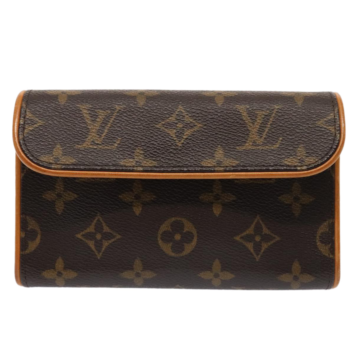 Louis Vuitton Florentine, Brown, Canvas, shoulder