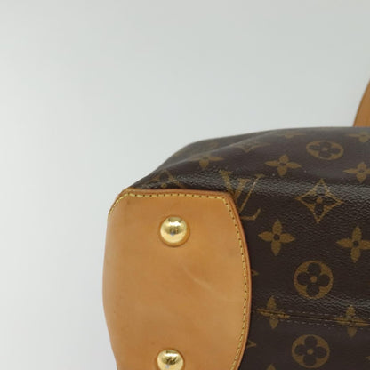 Louis Vuitton Wilshire, Brown, Canvas, handbag