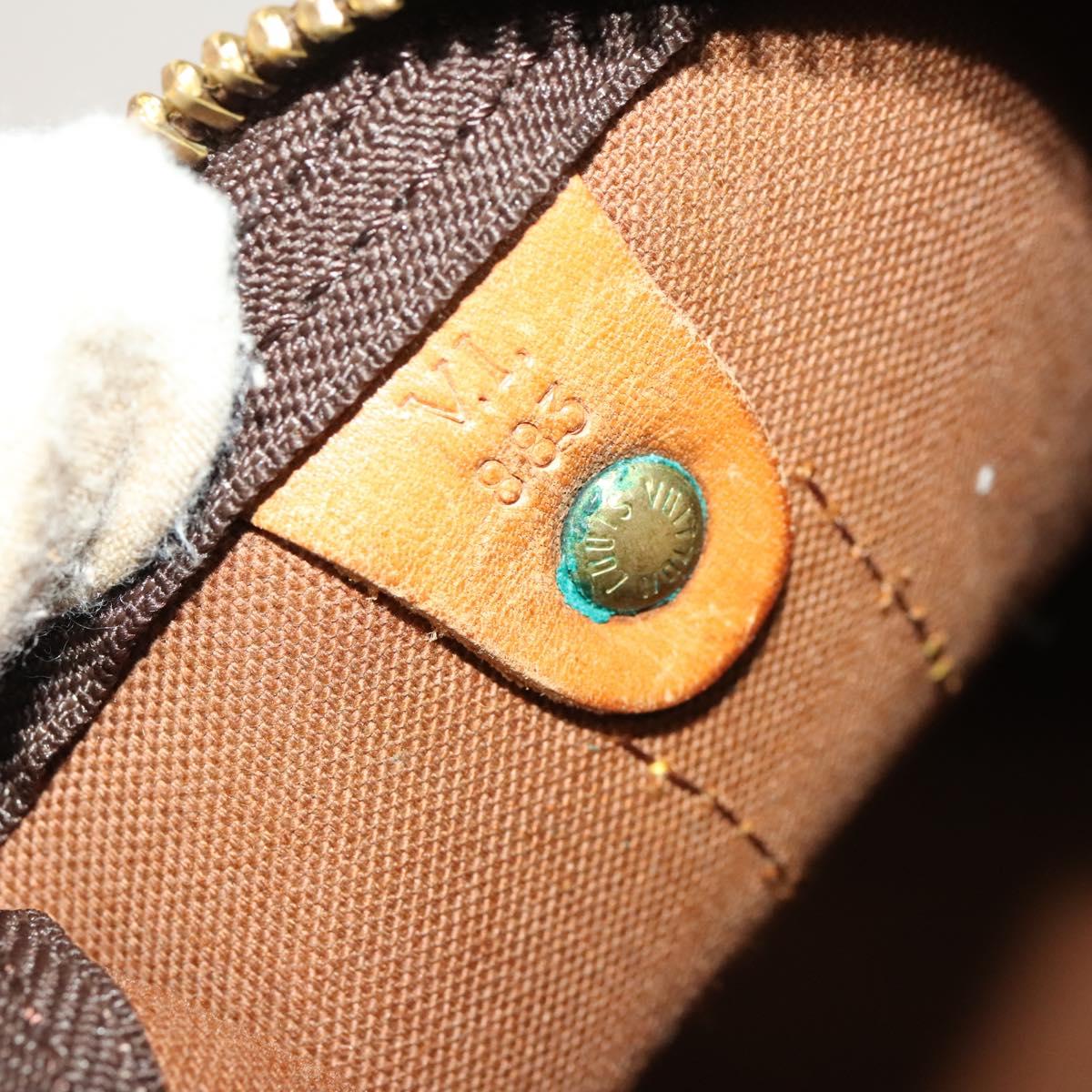 Louis Vuitton Keepall 45, Brown, Canvas, travel