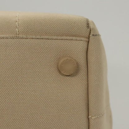 Chanel Bowling Bag, Beige, Canvas, handbag