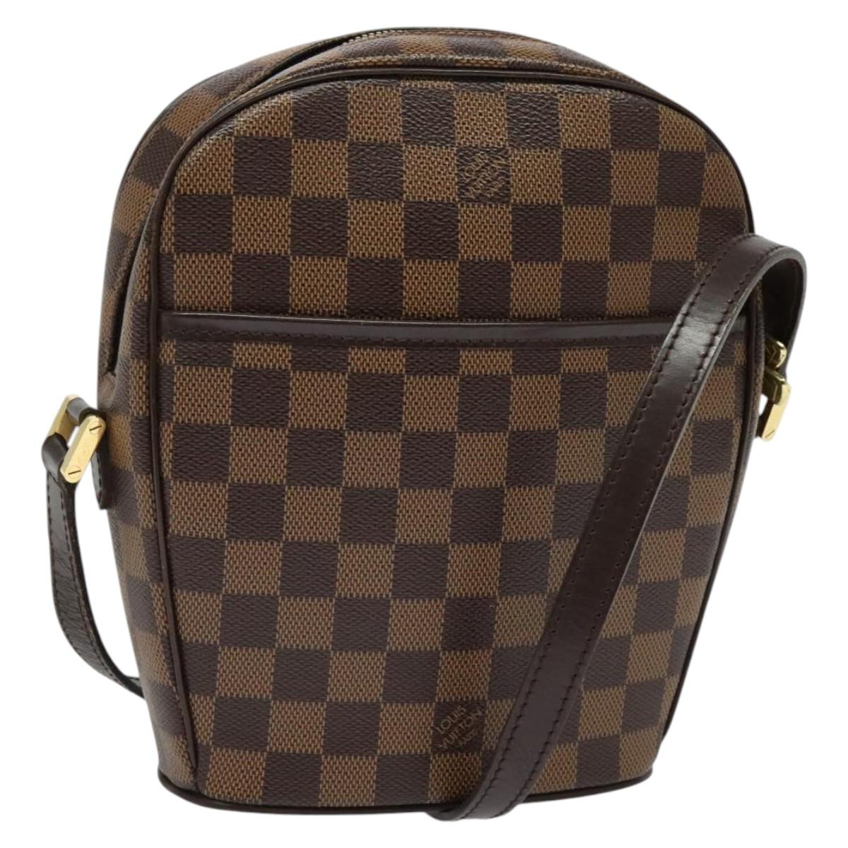 Louis Vuitton Ipanema, Brown, Canvas, shoulder