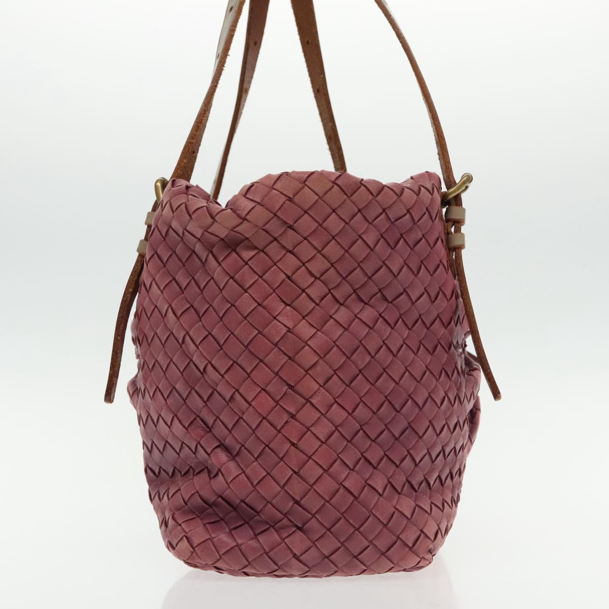 Bottega Veneta Intrecciato, Purple, Leather, tote