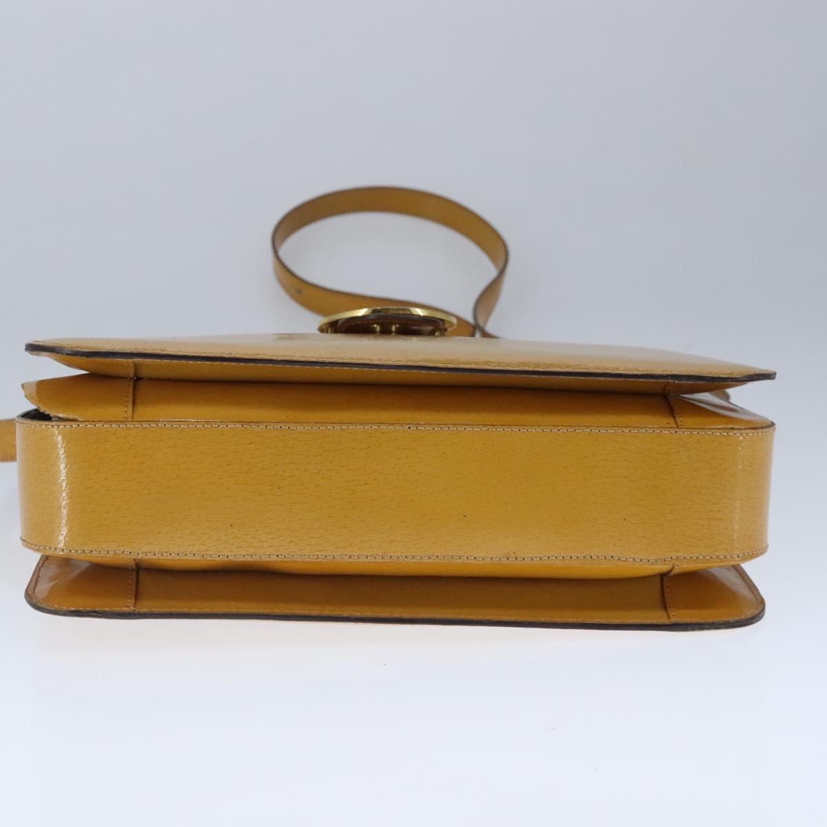 Celine Ring Bag Leather, CAMEL, PATENT_LEATHER, Handbag