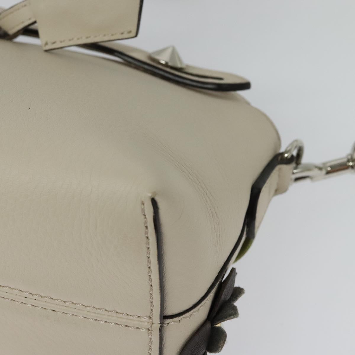 Fendi By The Way, Beige, Leather, handbag