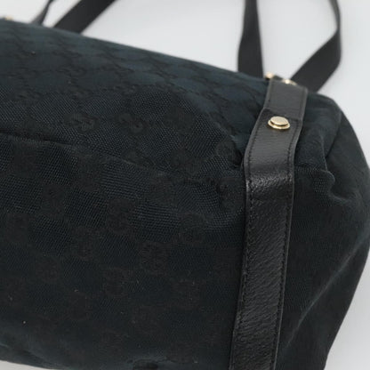 Gucci Abbey, Black, Canvas, tote