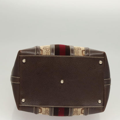 Gucci Sherry, Brown, Canvas, handbag