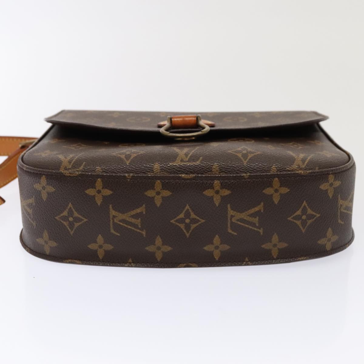 Louis Vuitton Saint Cloud, Brown, Canvas, shoulder