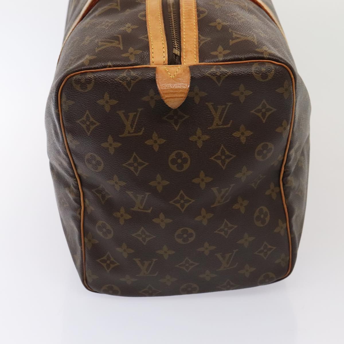 Louis Vuitton Sac Souple, Brown, Canvas, travel